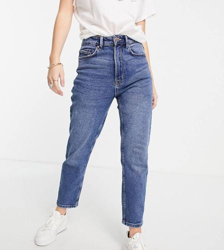 Petite - Mom jeans slim elasticizzati autentico - Stradivarius - Modalova