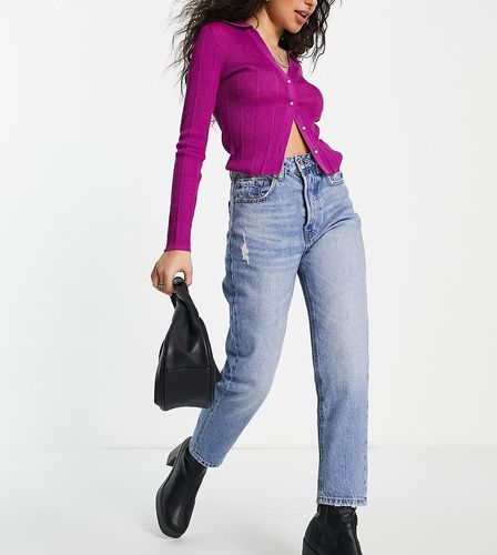 Petite - Mom jeans vintage medio - Stradivarius - Modalova