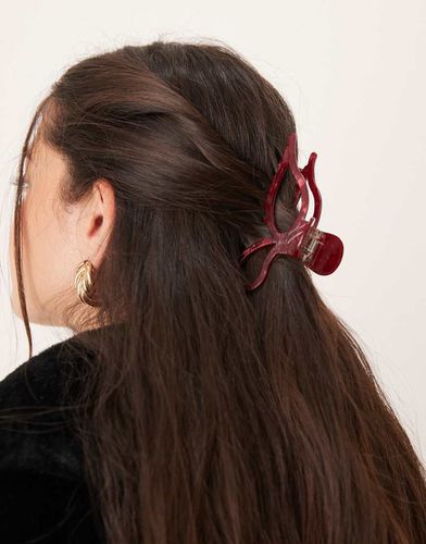 Bow Elegance - Pinza per capelli grande bordeaux - Sui Ava - Modalova