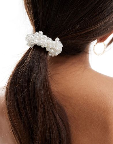 Elastico per capelli classico da sposa crema con perle - Sui Ava - Modalova