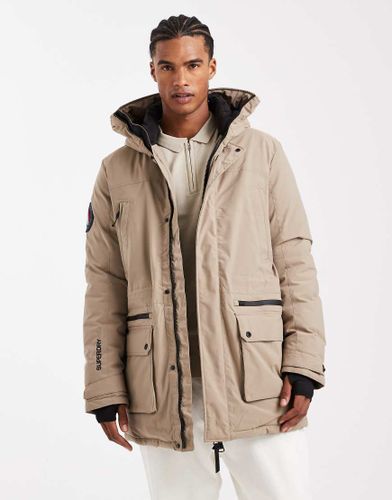 City - Parka matelassée - Marron loup - Superdry - Modalova