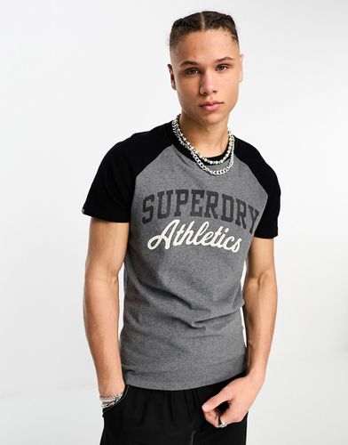 Athletic - T-shirt grigia vintage - Superdry - Modalova
