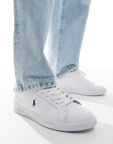 Heritage Court - Sneakers in pelle bianche con logo - Polo Ralph Lauren - Modalova