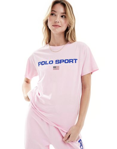 Sport Capsule - T-shirt con logo sul petto - Polo Ralph Lauren - Modalova