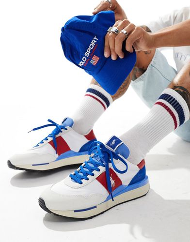 Train '89 - Sneakers bianche, rosse e blu - Polo Ralph Lauren - Modalova