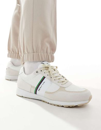 Paul Smith - Huey - Sneakers color crema con striscia laterale con logo - PS Paul Smith - Modalova