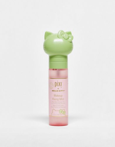 Hello Kitty - Edizione limitata - Spray fissante per il make-up con acqua di rose e té verde 80 ml - Pixi - Modalova