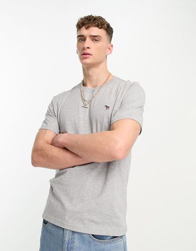 T-shirt vestibilità classica grigia con logo - PS Paul Smith - Modalova