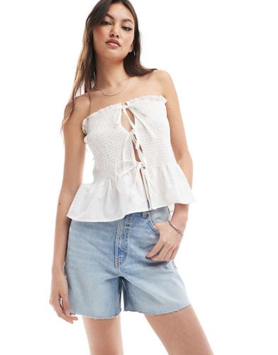 Bermuda en jean - pâle - Pull & bear - Modalova