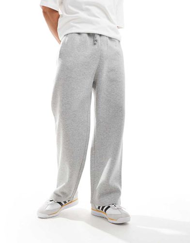 Joggers pesanti a fondo ampio mélange - Pull & Bear - Modalova