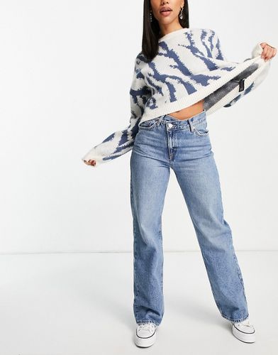 Jeans a vita alta con vita incrociata - Pull & Bear - Modalova