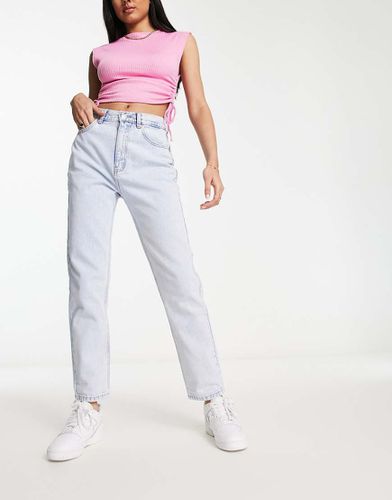 Mom jeans a vita alta azzurri - Pull & Bear - Modalova