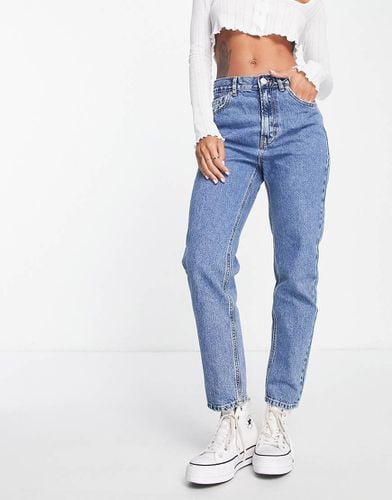 Mom jeans a vita alta medio - Pull & Bear - Modalova