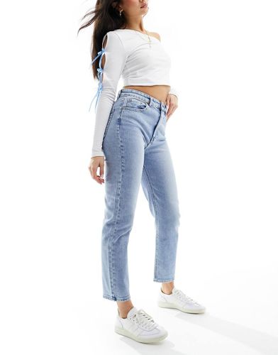 Mom jeans comodi azzurri - Pull & Bear - Modalova