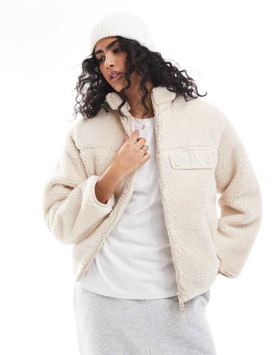 Pile beige con zip - Pull & Bear - Modalova