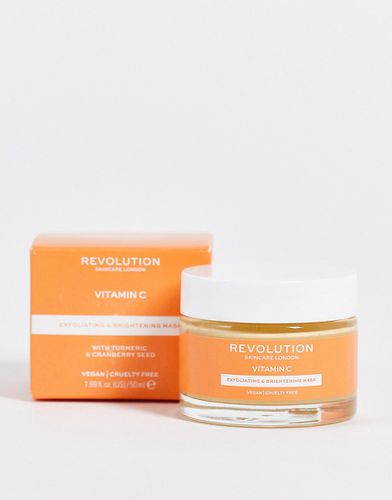Maschera energizzante alla vitamina C con curcuma e semi di mirtillo rosso - Revolution Skincare - Modalova