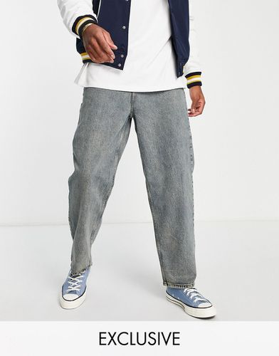 Inspired - Jeans larghi dad fit stile anni '90 con lavaggio anticato - Reclaimed Vintage - Modalova
