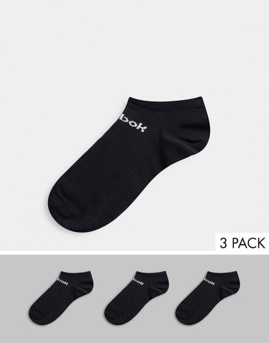 Training - Core - Confezione da 3 paia di calzini corti neri - Reebok - Modalova