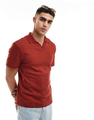 Polo regular fit color ruggine - River Island - Modalova