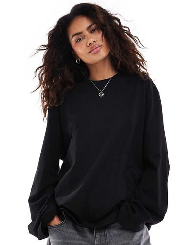 Top a maniche lunghe oversize - Weekday - Modalova