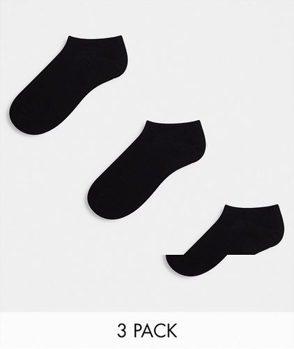 Confezione da 3 paia di calzini sportivi neri - Weekday - Modalova
