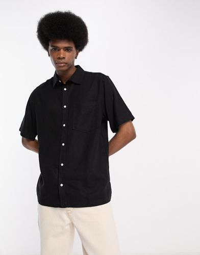 Randy - Camicia a maniche corte nera - Weekday - Modalova