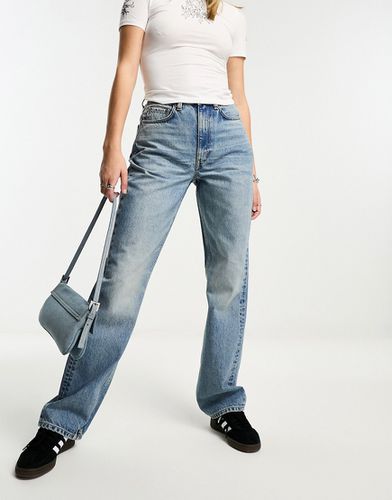 Resolute - Jeans dritti elasticizzati a vita alta Seventeen - Weekday - Modalova