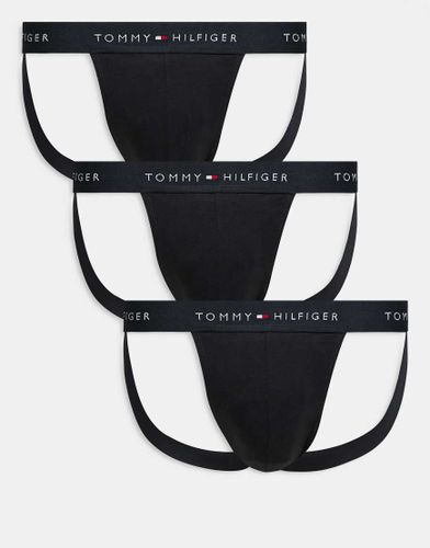 Lot de 3 jock-straps basiques en coton avec logo - Tommy Hilfiger - Modalova