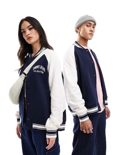 Giacca bomber unisex oversize stile college - Tommy Jeans - Modalova