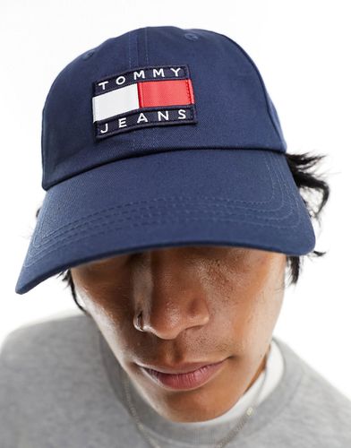 Heritage - Cappello color navy con logo a bandiera - Tommy Jeans - Modalova