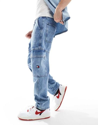 Isaac - Jeans affusolati multitasche lavaggio medio - Tommy Jeans - Modalova