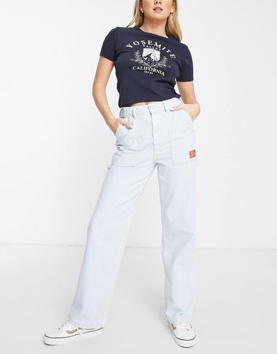 Jeans a vita alta dritti lavaggio chiaro - Tommy Jeans - Modalova