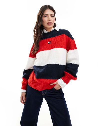 Maglione colorblock multi - Tommy Jeans - Modalova