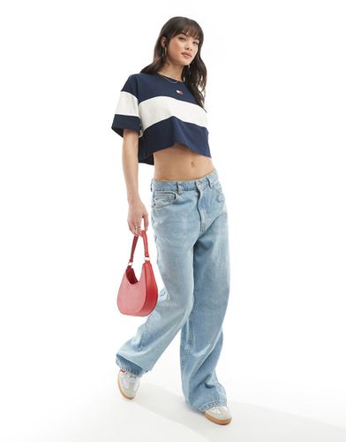 T-shirt oversize color block - Tommy Jeans - Modalova