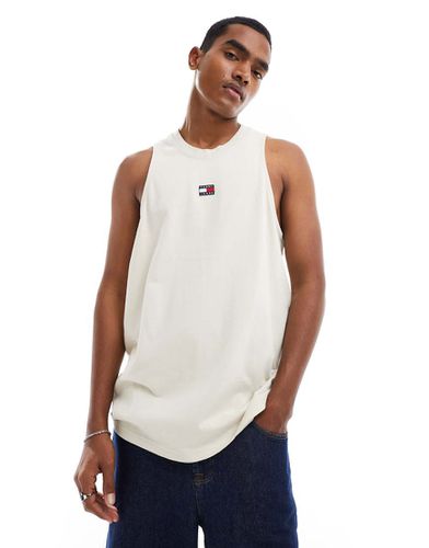 Top senza maniche bianco sporco - Tommy Jeans - Modalova