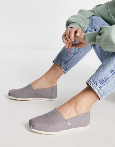 Alpargata - Espadrilles grigie - Toms - Modalova