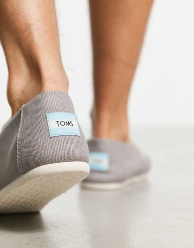 Alpargata - Espadrilles grigie - Toms - Modalova