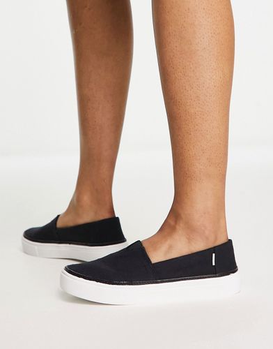 Parker - Sneakers senza lacci nere - Toms - Modalova