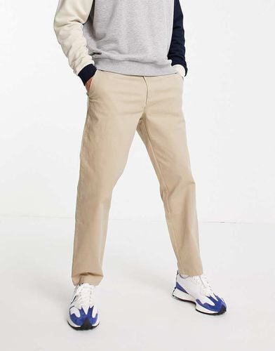 Chino comodi in misto cotone color pietra - Topman - Modalova