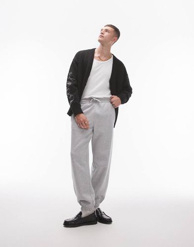 Joggers pesanti oversize premium mélange - Topman - Modalova