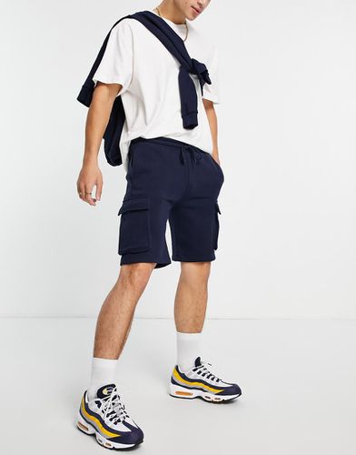 Pantaloncini cargo in jersey in coordinato - Topman - Modalova