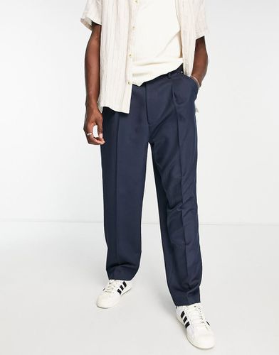 Pantaloni in twill a fondo ampio - Topman - Modalova