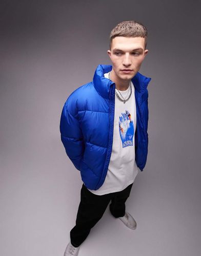 Topman - Piumino blu - Topman - Modalova