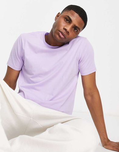 T-shirt lilla vestibilità classica - LILAC - Topman - Modalova