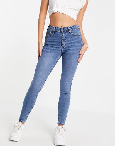 Topshop - Jamie - Jeans blu medio - Topshop - Modalova