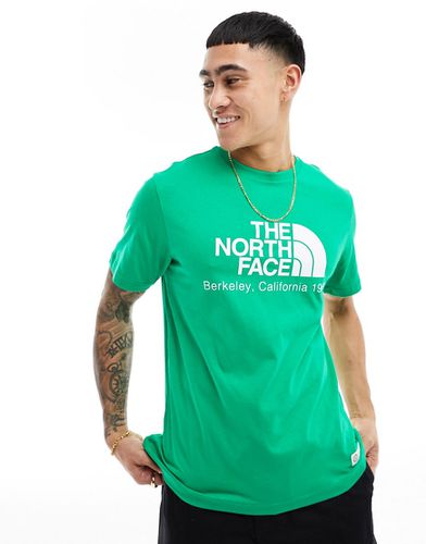 Berkeley California - T-shirt con logo grande - The North Face - Modalova