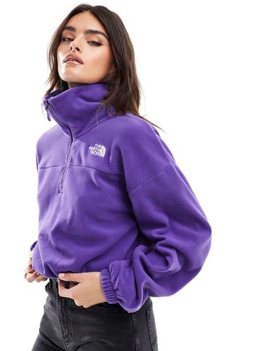 Glacier - Pile oversize con zip corta - The North Face - Modalova