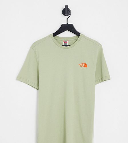 Simple Dome - T-shirt tè con logo - In esclusiva su ASOS - The North Face - Modalova