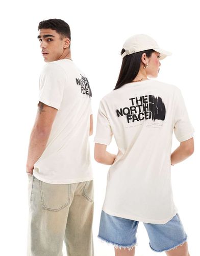 T-shirt sporco con grafica stampata sul retro - The North Face - Modalova