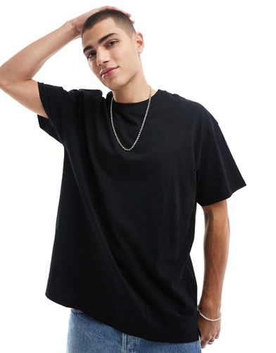 T-shirt oversize nera - Threadbare - Modalova